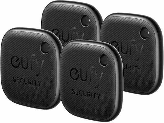 Eufy SmartTrack Link Apple Find My Μαύρο 4τμχ με Εντοπισμό Smartphone