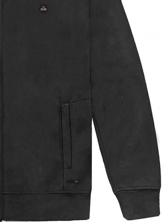 Ανδρική Ζακέτα Fleece Μαύρο