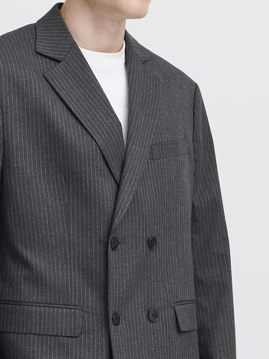 Men's Suit Jacket Dark Grey Melange