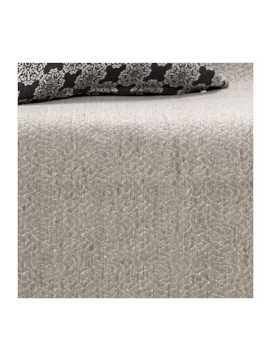 Lino Home Boxi Ριχτάρι Πολυθρόνας Chenille 180x180εκ. Light Gray Lino Home Γκρι