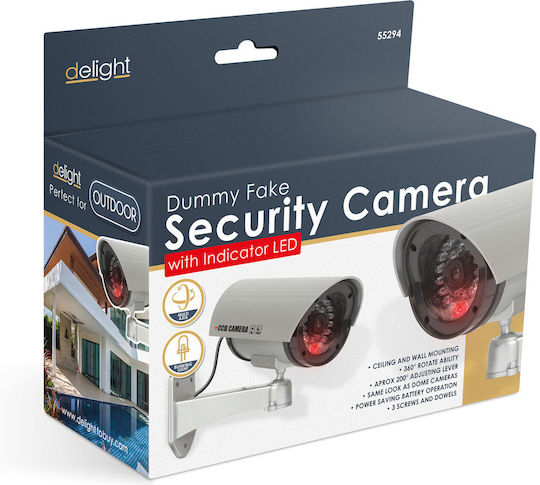 Fake Surveillance Camera 2 X Aa Outdoor Camera Design
