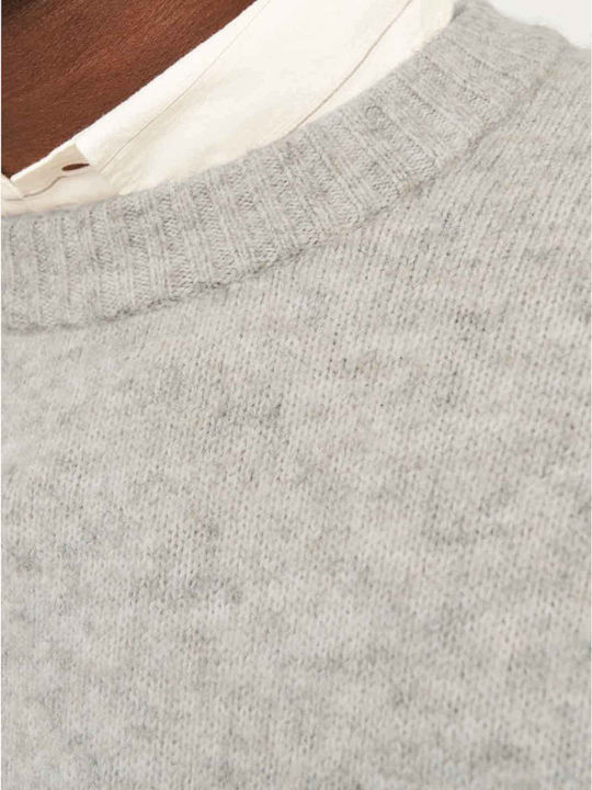 Langarm-Pullover Light Grey, Greige