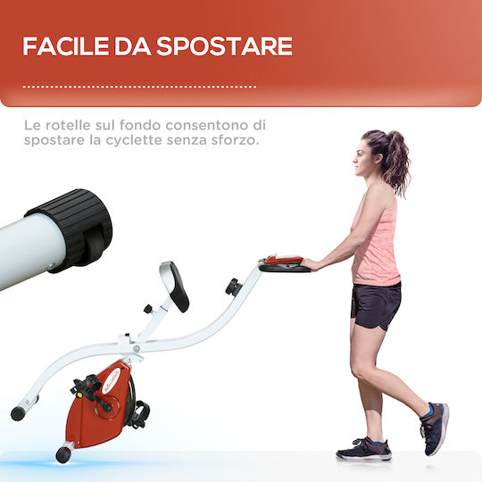 Sportnow A90-361V00RD Îndoire Bicicletă de exerciții în picioare Magnetic