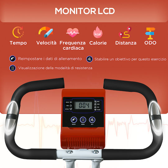 Sportnow A90-361V00RD Îndoire Bicicletă de exerciții în picioare Magnetic