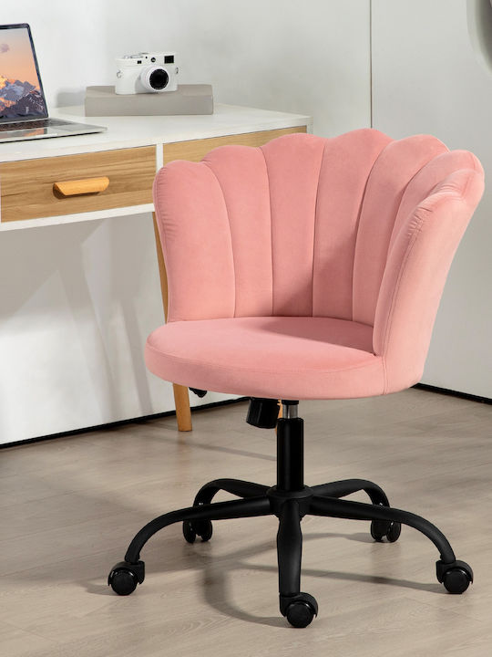 Scaun de birou Roz HomCom Scaun de birou Roz HomCom