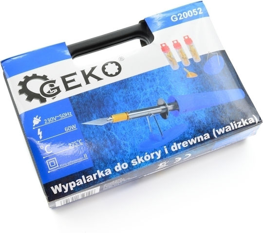 Leather Wood Burner Case Geko G20052