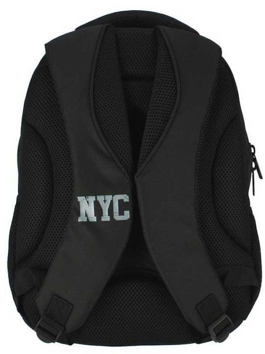 Starpak School Bag Backpack Junior High-High School Multicolour with Water Bottle Holder