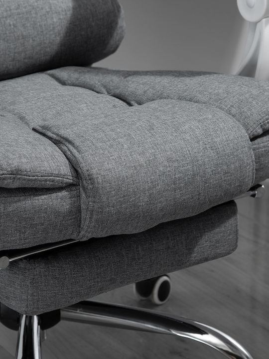 Vinsetto Office Chair with Recline Grey