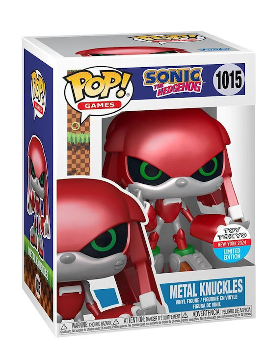 Funko Pop! Games: Metal Knuckles (toytokyo Sticker) Special Edition Funko Pop! Games: Metal Knuckles (toytokyo Sticker) Special Edition