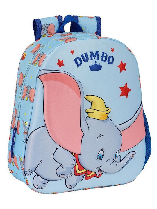 School Bag Clásicos Disney Sky Blue 27 X 33 X 10 Cm