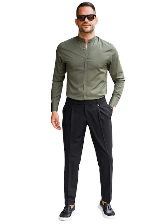 ENZO Long-sleeved Shirt Khaki