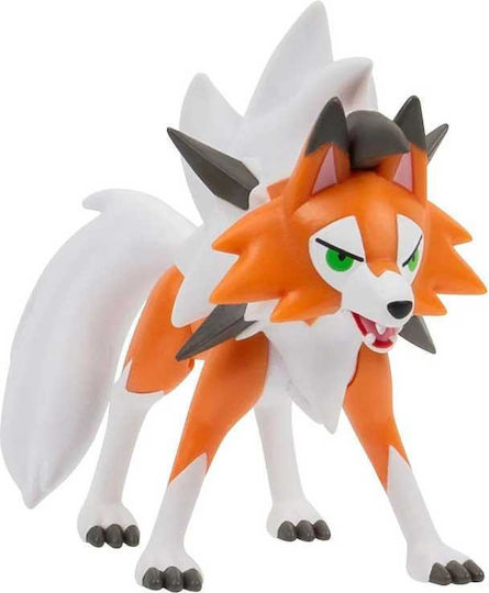 Jazwares Miniature Toy Pokemon Lycanroc Dusk