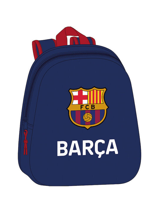 Σχολική Τσάντα F.c Barcelona Ναυτικό Μπλε 27 X 33 X 10 Cm