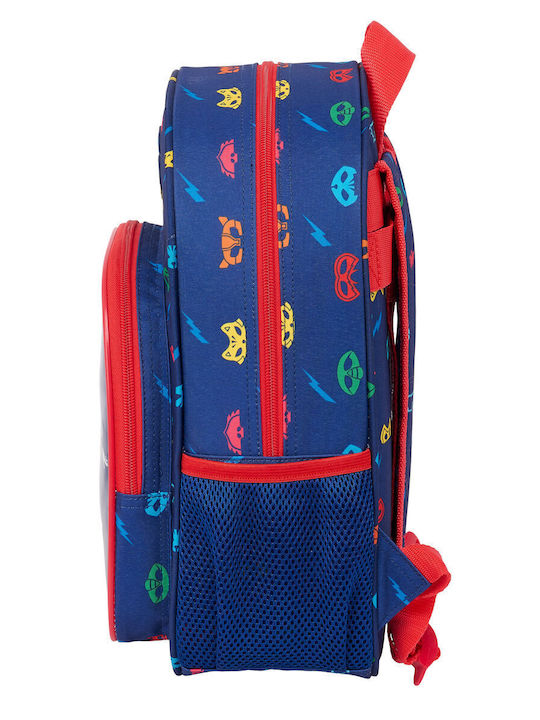 School Bag Pj Masks Ready Navy Blue 26 X 34 X 11 Cm