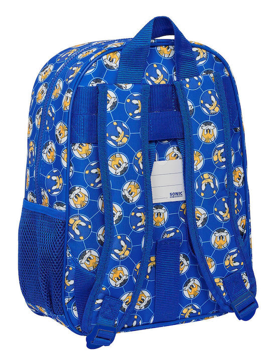 Ghiozdan Școlar Sonic Prime Albastru 26 X 34 X 11 Cm