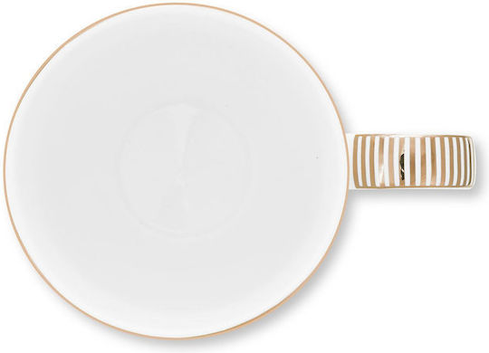 PiP Studio Delight Κούπα από Πορσελάνη Χρυσή 350ml