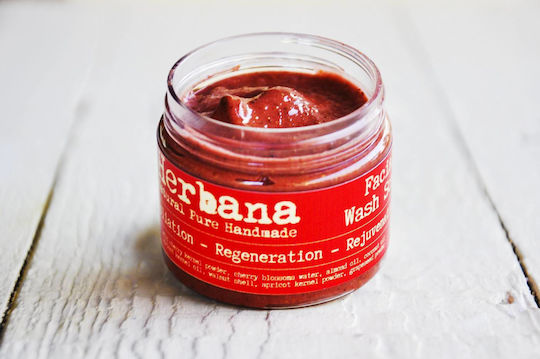 Herbana Gesichtspeeling Creme für Scrub 50ml