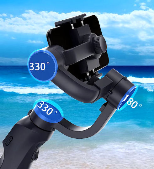F10 Pro Phone Gimbal with 10 Operating Hours Black