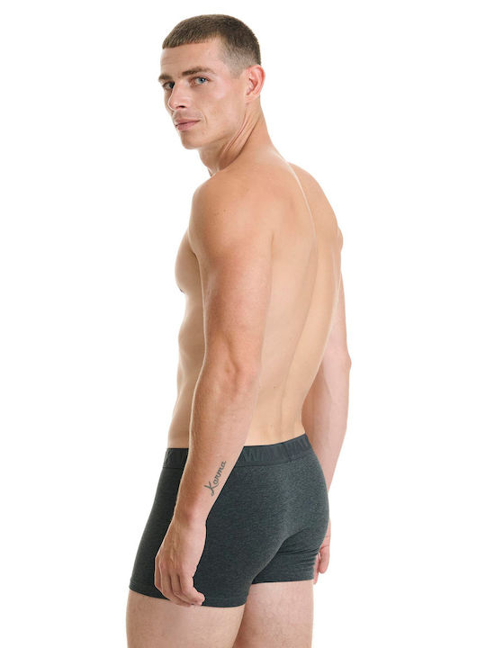 Men's Boxers Anthracite-Light Grey 2Pack