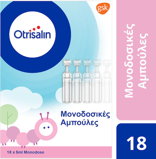 Otrisalin Kochsalzlösung Für Nasenreinigung Und Befeuchtung In Ampullen 18x5ml