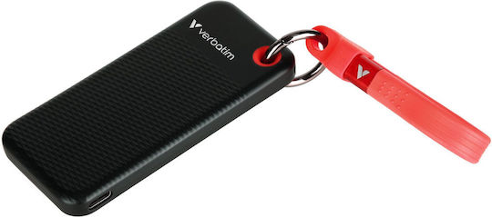 Verbatim Pocket SSD USB 3.2 1TB Black / Red