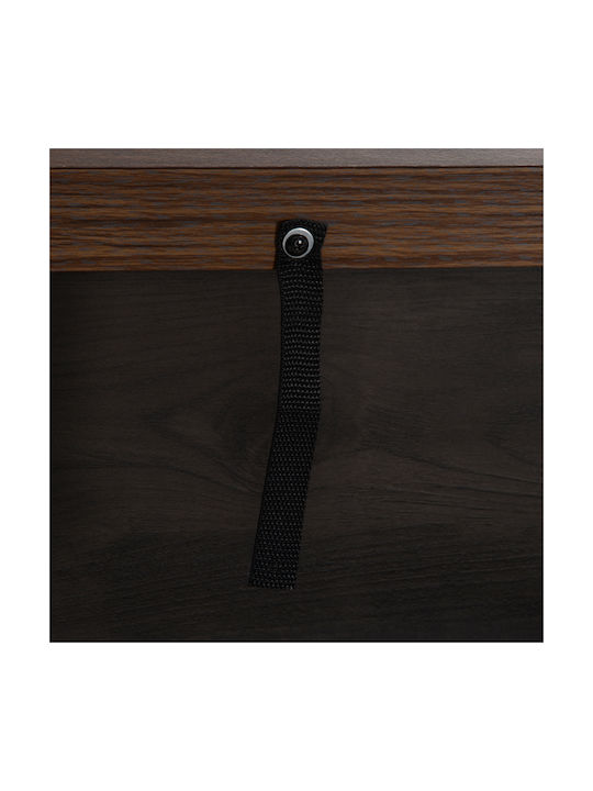HomCom Επιδαπέδιο Ηλεκτρικό Τζάκι 1800W 96.5x22cm Γκρι