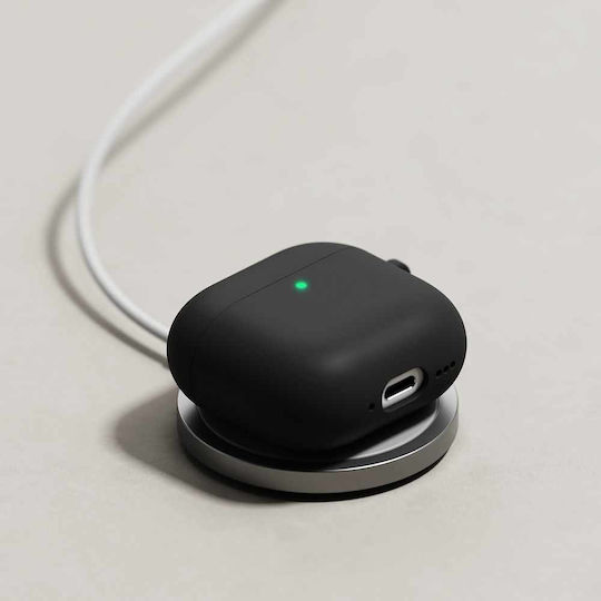 Ringke Hülle Silikon mit Haken in Schwarz Farbe für Apple AirPods 4