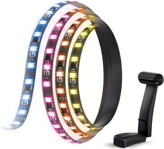 Govee Smart LED Strip (55-65 inch) Wi-Fi TV 12V RGB Light 5m with Power Supply & WiFi Controller