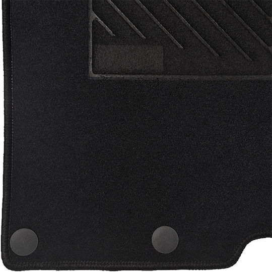 Килимчета за Nissan Qashqai J11 2014-2021 Economy Plus Черни 2 Закопчалки 5 броя