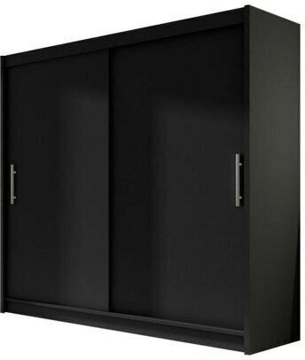 Atlanta 100 Δίφυλλη Ντουλάπα Συρόμενη 180x58x215cm Atlanta 100 Δίφυλλη Ντουλάπα Συρόμενη 180x58x215cm