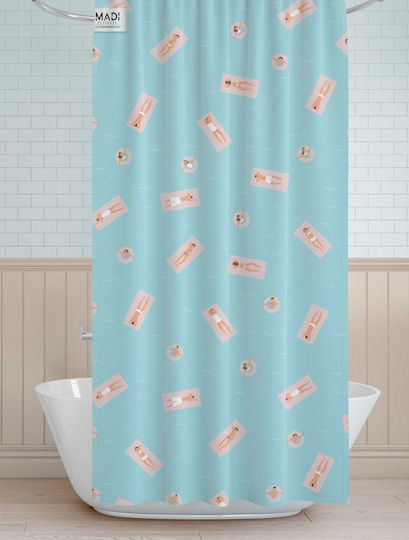 Madi Shower Curtain 180x200cm Beach Madi Shower Curtain 180x200cm Beach