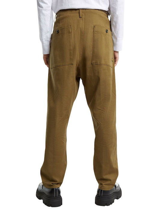 G-Star Raw Pleated Trousers Chino Tobacco, Asfalt