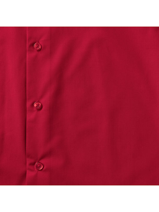 Long Sleeve Shirt in Regular Fit Red
