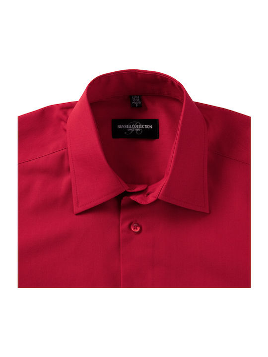 Long Sleeve Shirt in Regular Fit Red