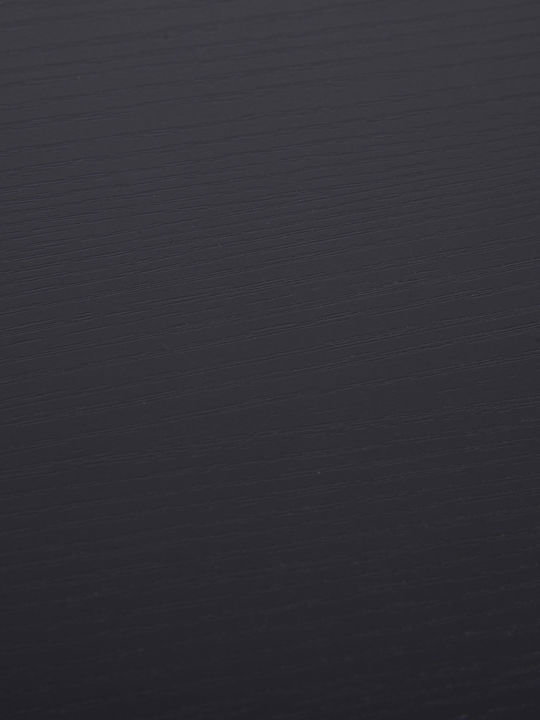 Birou De Calculatoare Din Lemn Negru Cu Picioare Metalice 80x45x75cm