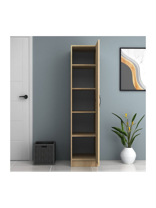 Einzeltür Kleiderschrank Ricardo Natural Beech 40x51.8x181cm