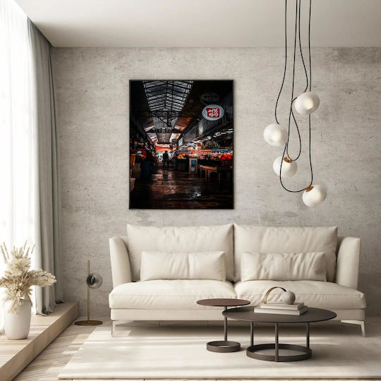 Tabloul Piața de Noapte 100x150