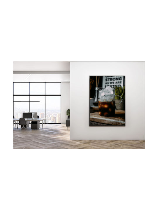 Πίνακας Iced Coffee Glass Παγωμένο Ποτήρι Καφέ 80x120
