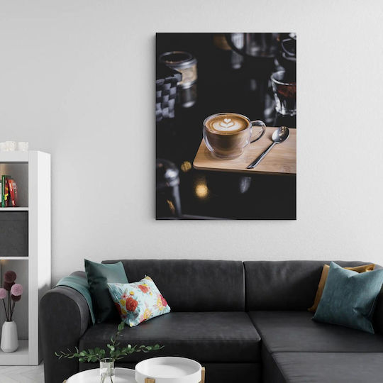 Πίνακας Elegant Coffee Cup Κομψό Φλιτζάνι Καφέ 80x120