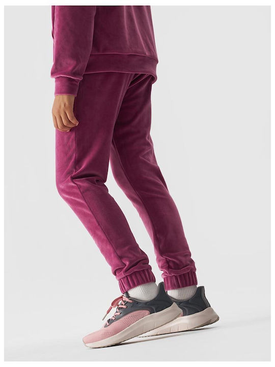 4F Kids Sweatpants Fuchsia