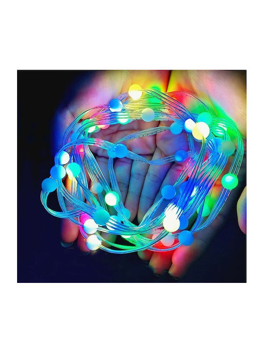 66 Lights LED 10m. Multicolor USB in String