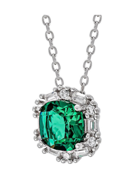Luxenter Halskette aus Silber mit Zirkon
