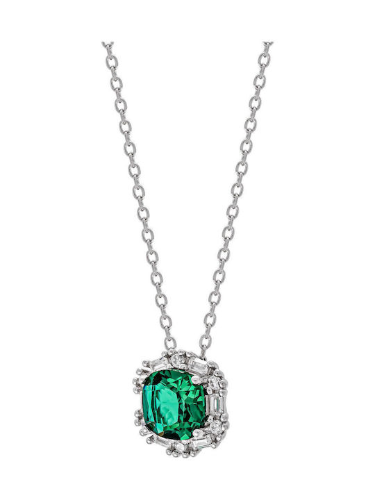 Luxenter Halskette aus Silber mit Zirkon