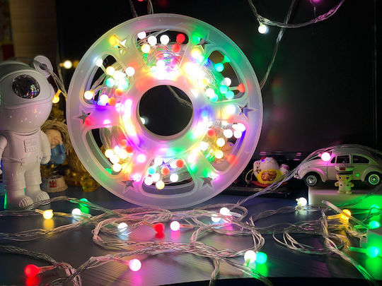 Lights LED 50m. Multicolor in String 1pcs