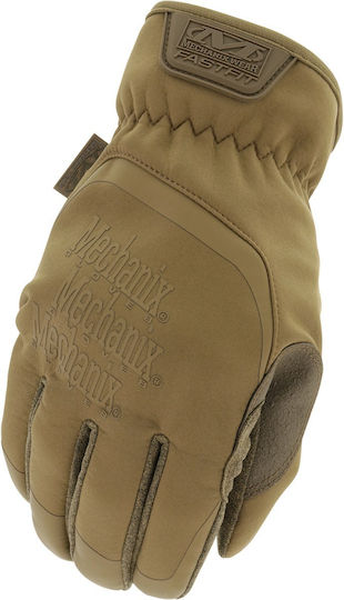 Mechanix Wear Fastfit Coyote Md Waterproof Gloves for Work Cold-Resistant Synthetic Leather 1pcs