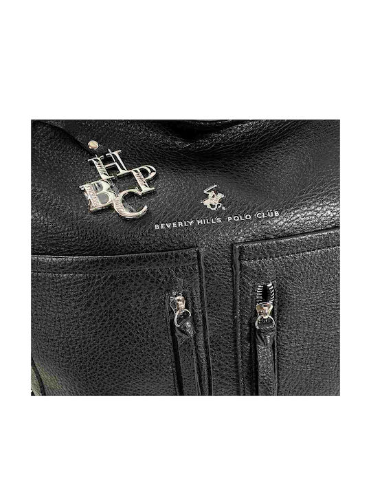 Damen Tasche Rucksack Schwarz