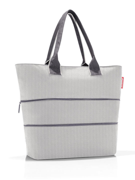Γυναικεία Τσάντα Shopper Ώμου Γκρι