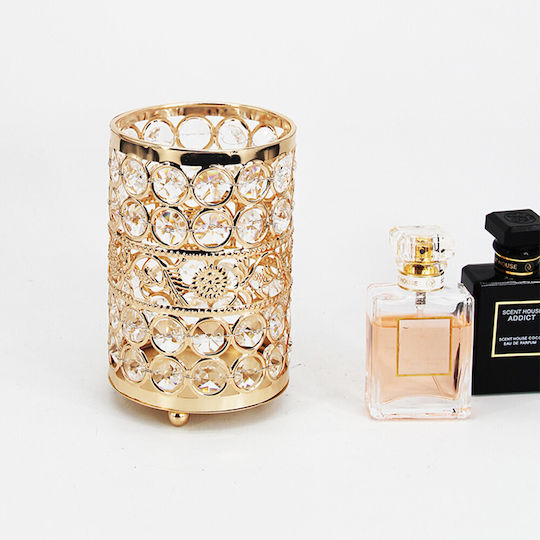 Luxorise Goldene Kosmetikorganisationsbasis