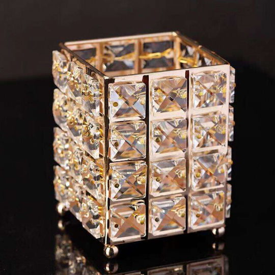 Luxorise Goldene Kosmetikorganisationsbasis