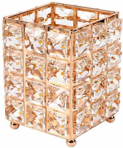 Luxorise Goldene Kosmetikorganisationsbasis